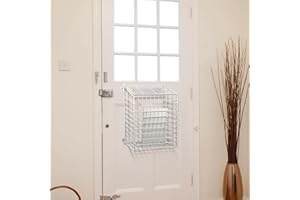 Bestfor Letter Catcher - Secure Mail Holder, Pet-Proof, Easy to Install, No Bending Needed, Ideal for Elderly, Durable Metal, 3 Sizes for Mail, Letters & Small Packages. Large