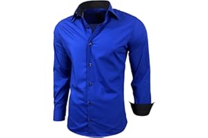 Subliminal Mode Camisa de Vestir para Hombre