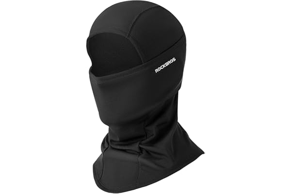 ROCKBROS Pasamontañas Anti Viento Transpirable para Deportes al Aire Libre Bicicleta Motocicleta Snowboard Esquí Ciclismo para Otoño Invierno Hombre y Mujer