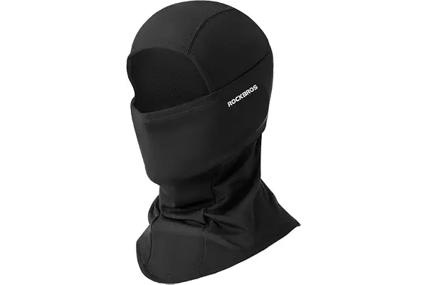 ROCKBROS Pasamontañas Térmico y Cortaviento para Ciclismo y Motociclismo | Transpirable para Bicicleta, Esquí, Snowboard y Deportes al Aire Libre, para Otoño Invierno Hombre y Mujer