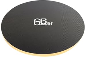 66fit Balanceboard Balance-Trainer, Holz, Knöchel-, Knie-, Hüfttraining