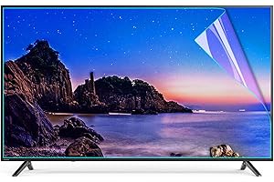 KELUNIS 32-75 Zoll Blendschutz TV-Bildschirmschutz Zum Blockieren Von Sonnenlicht, Augenschutz Gegen Blaulicht Filterfolie Für LCD, LED,50" (1095 * 616)