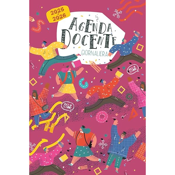 Agenda Docente 2024/2025 - Registro Mensile Per 9 Classi, Formato 19x27 Cm, Colore Peach Fuzz - Foto 3