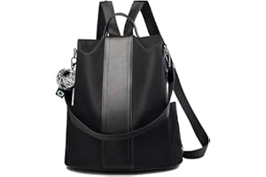 TcIFE Zaino Donna Impermeabile Antifurto Nylon Borsa Tracolla Zainetto Viaggio Zaino Da Lavoro Daypack