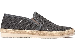 SOLE Mens Buckly Espadrilles Shoes Black