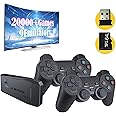 The New India USB Wireless Console Game Stick Video Game Console Built-in 3000 Classic Games 8 Bit Mini Retro Controller HDMI Output Dual Player- 4K Ultra HD Game Stick