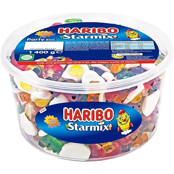 Haribo Starmix Gummy Candy - 160g Bag Assorted Fruit Flavors