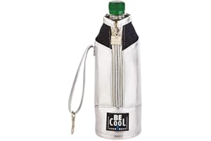 Be Cool Refrigeratore per bottiglie in argento 0,5 l