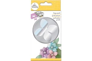 EK Tools Hydrangea Punch, Grey, Large