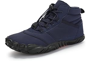 Teechodina Unisex Traillaufschuhe Herren Damen Wanderschuhe Barfußschuhe Laufschuhe Knit Sneaker Fitnessschuhe Fivefinger Zehenschuhe