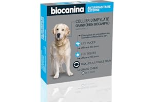 BIOCANIPRO Collier Grand Chien x1 Unité Antiparasitaire Externe Biocanina