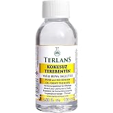 TERLANS Kokusuz Terebentin 100 ml | Yağlı Boya İnceltici | Kokusuz, D&uuml;ş&uuml;k U&ccedil;uculu Profesyonel Resim Malzemesi ve At&ouml;lye Kulla