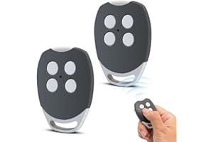 WEPAI 433,92MHzTelecomando Cancello, 2 Pezzi Telecomando per Cancelli per Telecomando Ditec GOL4, BIXLG4, BIXLP2,BIXLS2,4 Canali