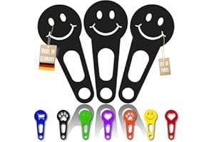 OnAir 3 x Einkaufswagenlöser zum abnehmen als Schlüsselanhänger; Einkaufswagenchip sofort abziehbar 3 Stück im Set; Handmade