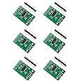 HALJIA 6Pcs HX711 Weight Pressure Sensor Module 24-bit Precision AD Module Dual-channel Load Cell Compatible with Arduino DIY
