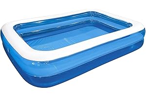 AVENLI Jilong Giant Pool 2R262 - Piscine familiale rectangulaire, 262x175x50cm