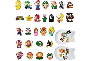 Otokti Shoe Charms for Kids Charms for Croc, Cartoon Shoe Decoration Charms Girls Boys, Cute Shoe Pins PVC Shoe Decoration Accessories for Bracelet Wristband & Birthday Gift Party Favor