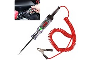 QIANEFFORT Circuit Tester,3-90V DC Car Fuse Tester Pen for Car Truck,Voltage Tester With LED Digital Test Light,Electricity Tester for Automotive,Fuse,Wiring Circuit Checking