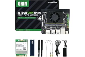 Yahboom Jetson Orin Nano SUPER 8GB Development Kit 67Tops,256G SSD Ubuntu 22.04 System Artificial Intelligence Robot Kit (Orin Nano 8GB Dev kit)