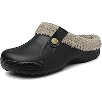 Winter Clogs Damen Gefüttert Winter Clogs Herren.  Produktbild-Vorschau 2