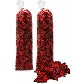 Nistabolje Large Size 500 Pieces Dried Rose Leaf Gift Ornamental Decor Romantic