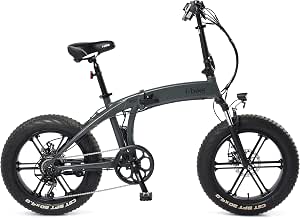 I-Bike Orso Ita99, Bicicletta Elettrica Ripiegabile Unisex Adulto, Grigio,  176 x 98 x 31 cm : Sport e tempo libero
