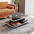 Wakefit Coffee Table | 1 Year Warranty | Center Table, Tea Table, Center Table for Living Room, Coffee Table for Living Room, Engineered Wood (Excelsa - Brown)