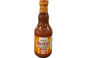 ADRAW Frank's Red Hot Buffalo Wing Sauce 354ml (1 x 354ml, Salsa para Alitas Buffalo)