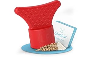 ‎LAINFELD LAINFELD Teigblume für Thermomix TM5 TM6 | Teiglöser Zubehör | Messerdreher Drehhilfe Messerdrehhilfe für TM-6 und TM-5 | Backen Küche Ersatzteil