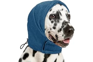 AOFITEE Gehörschutz für Hunde, Ohrenschutz für Hund Lärm Haustier Snood Ohrenschutz, Lärmschutz Hund Ohrenschützer zur Geräuschreduzierung Gehörschutz Silvester für Hunde