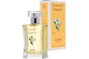 Profumi Zuma - Profumo Zagara Zuma Colonia Spray - La Fragranza Storica dal 1943 che Risveglia la Freschezza del Fiore d’Arancio Made in Sicily (Zagara Zuma 50 ml)