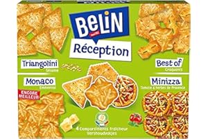 BELIN Crackers assortis - Biscuits apéritifs 380g