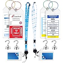 Honizer Kofferanhänger Set - 6 Stück Wasserfeste Gepäckanhänger Für Kreuzfahrten