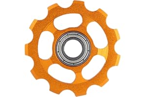 Yatlouba Puleggia deragliatore Posteriore,MTB Cuscinetto sigillato in Alluminio Guida per Bicicletta Puleggia per Ruota - Deragliatore Posteriore per Mountain Leggero e Resistente agli Urti