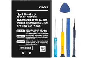 FLSTOR 3DS New 3DS Battery, 2000mAh KTR-003 Replacement Battery for New Nintendo 3DS N3DS Battery with Screwdriver
