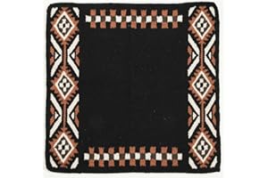 WESTRIDE Franck Perret Dakota Western Pad 86 x 91 cm Black/Brown
