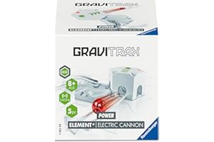 Ravensburger GraviTrax Power Element Electric Cannon 23745 - elektronische Erweiterung für Deine Kugelbahn - Murmelbahn und Konstruktionsspielzeug ab 8 Jahre
