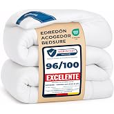 Bedsure Quilted Bed Quilt 160/180 &ndash; Duvet 260 x 240 cm 300 g/m&sup2; | All Season, OEKO-TEX, Breathable, Soft, Padded Uniform, Mac