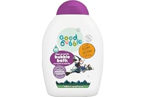 Good Bubble Room On The Broom Bubble Bath with Pumpkin & Wild Lily (400ml) - Tear-Free Baby Bubble Bath for Sensitive & Eczema-Prone Skin - Vegan-Friendly Toddler Bath Wash