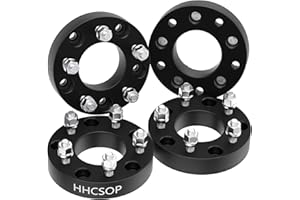 HHCSOP 5x5 to 5x4.75 Wheel Spacer 1.25" (32mm) 5 Lug Hub Bore 78.3mm with M12X1.5 Studs for Grand Caravan Town & Country Roadmaster Journey Impala Caprice Pacifica, 5x127 to 5x120.7mm Wheel Adapters Set of 4