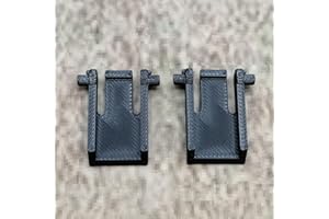 ARMATURENKING ULEIVA 1 Paar (2 Stck) Ersatz Tastaturfüße gerade Schwarz kompatibel mit Logitech G15 Tastatur Ersatzteil Tastaturständer Füße Keybord (Gerade)