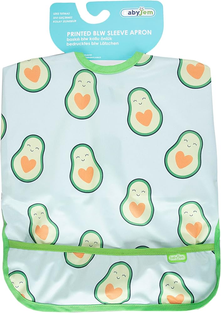 Babyjem Baskılı Kollu Mama Önlüğü 784
