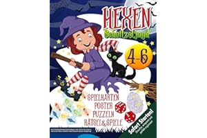 Hexen Schnitzeljagd Kindergeburtstag Beschäftigung 4-6 Jahre: Hilf Hexe Tilda ihre Katze zu finden und den Entführer zu überführen. Kreative ... Hexengeburtstag) (Bravo Schatzsuche)