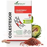 Cholestessor 800 mg, 30 tablets, Soria Natural | Red rice yeast - Coenzyme Q10 - Artichoke and policosanol - Cardiovascular w