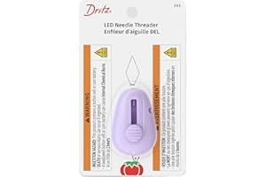 Dritz Enfile-Aiguille avec éclairage LED, Vert, 1