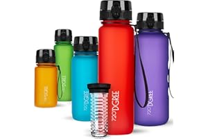 720°DGREE Botella de agua uberBottle – 350ml, 350 ml | Novedosa botella deportiva | Sin BPA | Ideal para niños, fitness, bicicleta, deportes, fútbol, guardería, escuela, pequeños, antigoteo