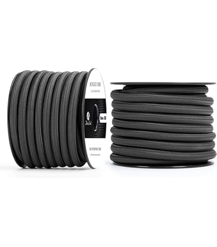 Fune Elastica Per Teloni - Gomma Nera, Diametro 10 Mm, Lunghezza 10 M - Foto 9