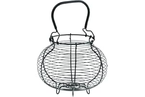 LA BONNE GRAINE LOUIS TELLIER - Panier à Salade, Corbeille à Oeufs - Idéal pour Essorer sa Salade ou en Décoration - Vieux Fer - Qualité Supérieure - Marque Française