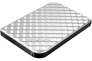 Verbatim 53197 1 To USB 3.0 Portable Hard Drive - Argent