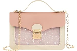 Ainiv Borsa a Tracolla per Ragazze, Mini Borsa Messenger, PU Regolabile Cinghia Principessa Borsa per Bambina, Idea Regalo piccola ragazza Compleanno Natale